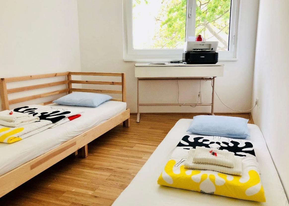 Cozy Danube Room - 15 Mins To Downtown Wien Eksteriør bilde